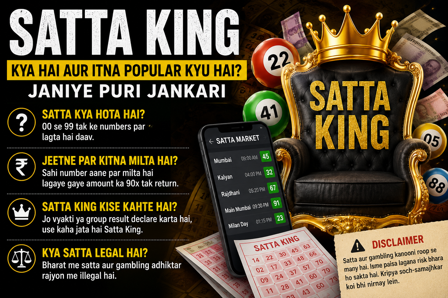 Satta King Kya Hai Aur Yeh Itna Popular Kyu Hai? Puri Jankari.